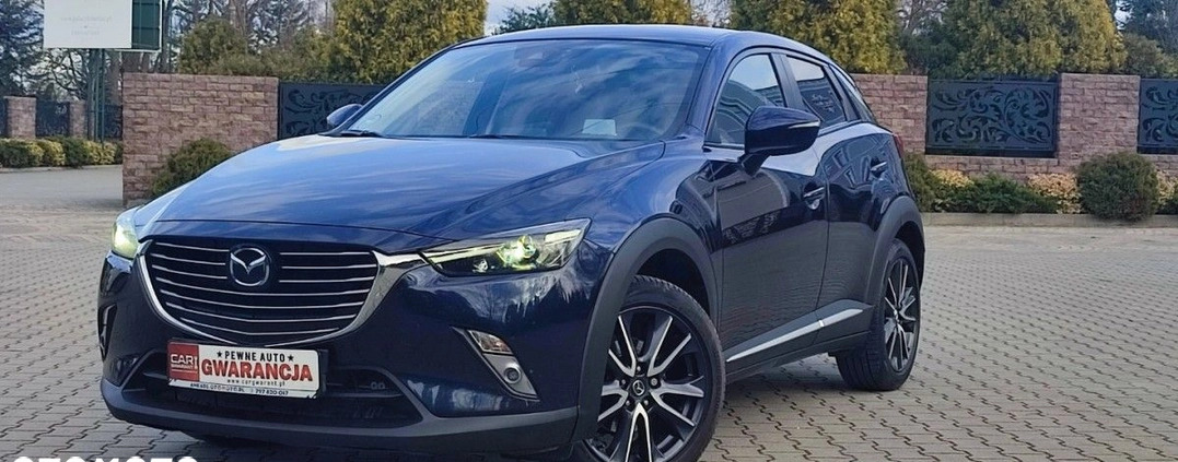 Mazda CX-3 cena 59900 przebieg: 204000, rok produkcji 2017 z Limanowa małe 742